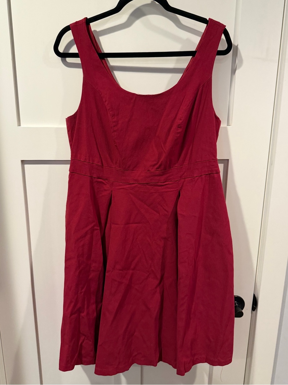 Torrid stretchy red skater dress 14